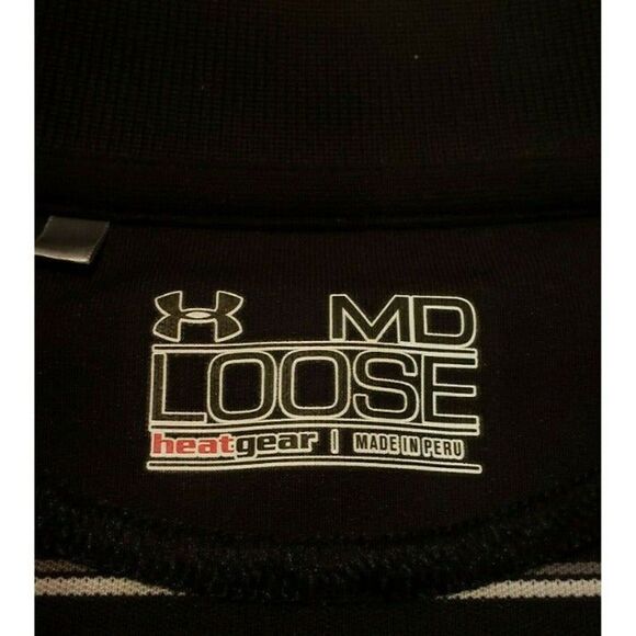 Under Armour HeatGear Polo Shirt Men’s M Loose Fit Polyester Blend NWOT - Picture 6 of 9